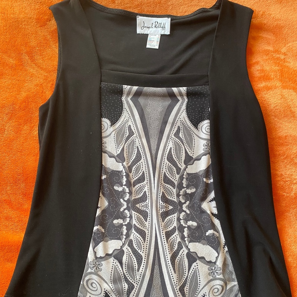 Joseph Ribkoff size 6 tank style blouse